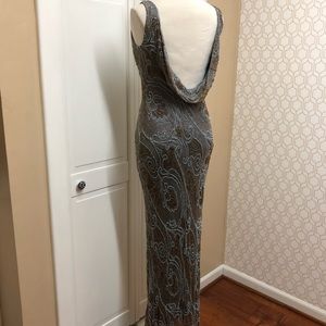 Carmen Marc Valvo Signature Beaded Gown